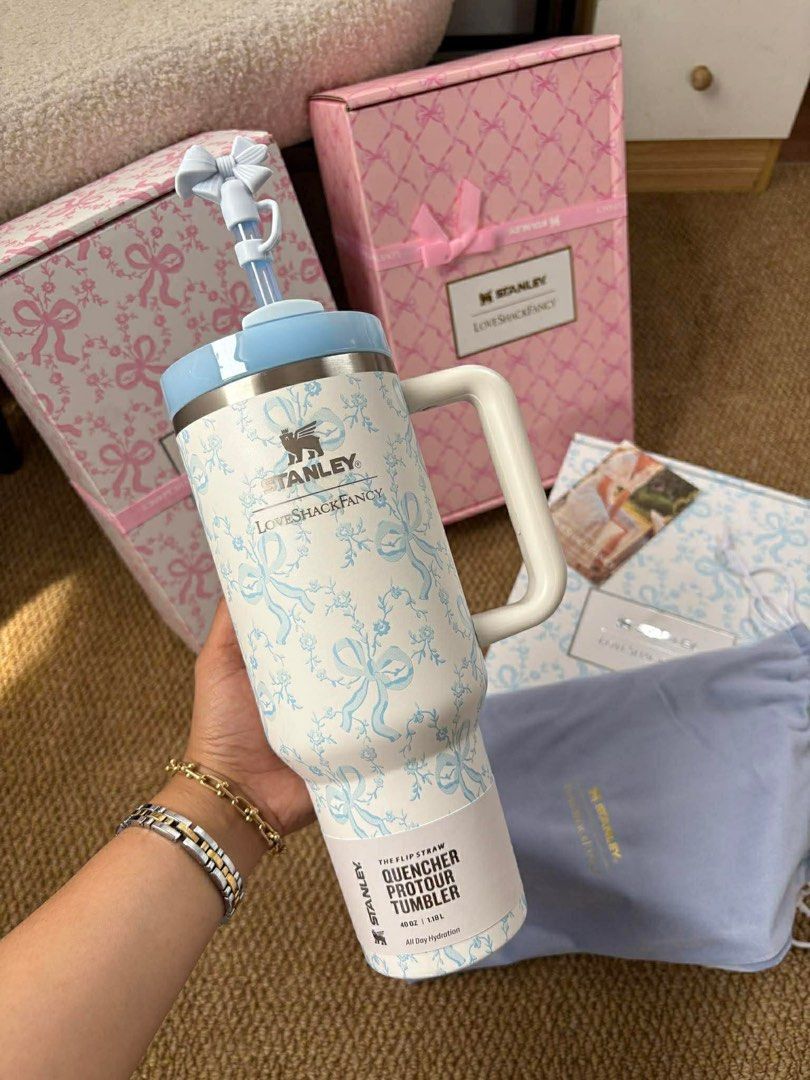 STANLEY LOVESHACKFANCY TUMBLER (Category: Water Bottles & Tumblers) located in Manila. Submitted by justria (Listing ID 1425976688, Image 2). Description: .