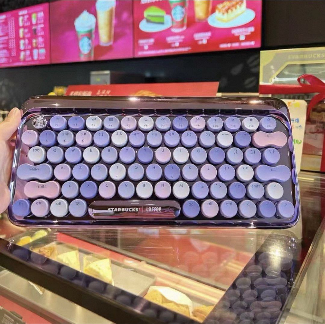 Starbucks x Lofree Retro Keyboard439434271345889283