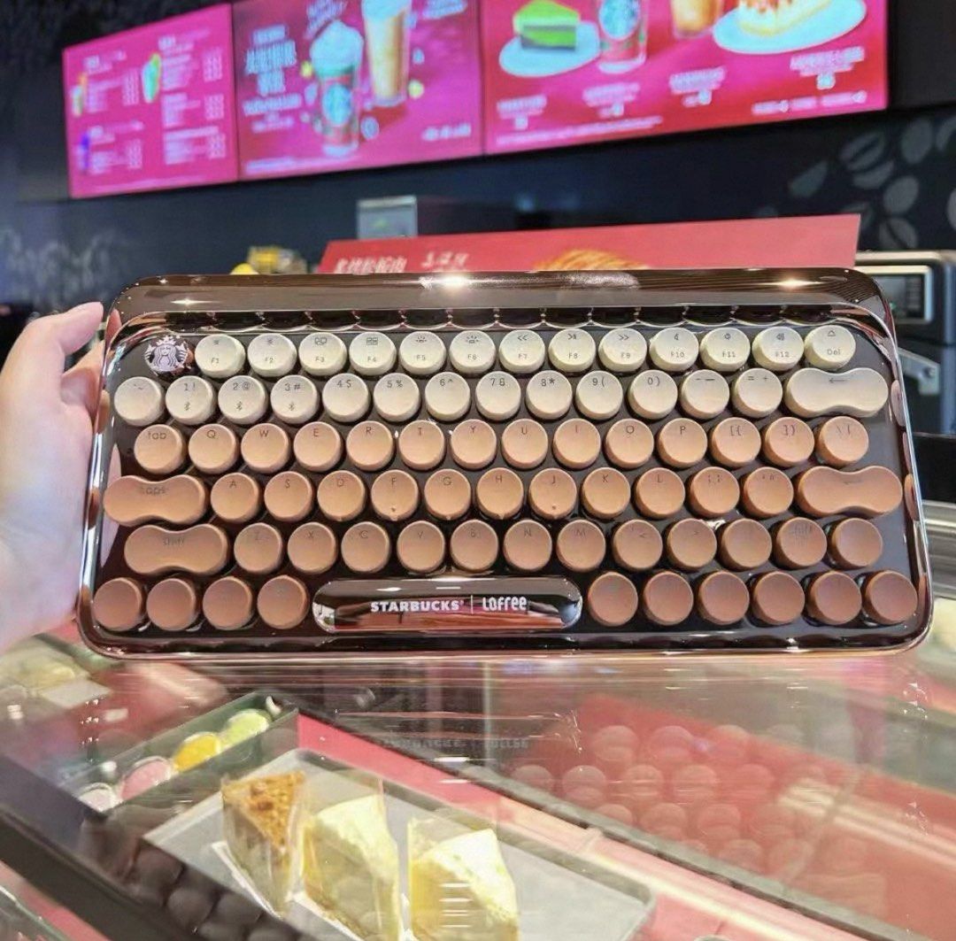 Starbucks x Lofree Retro Keyboard439434271345889282