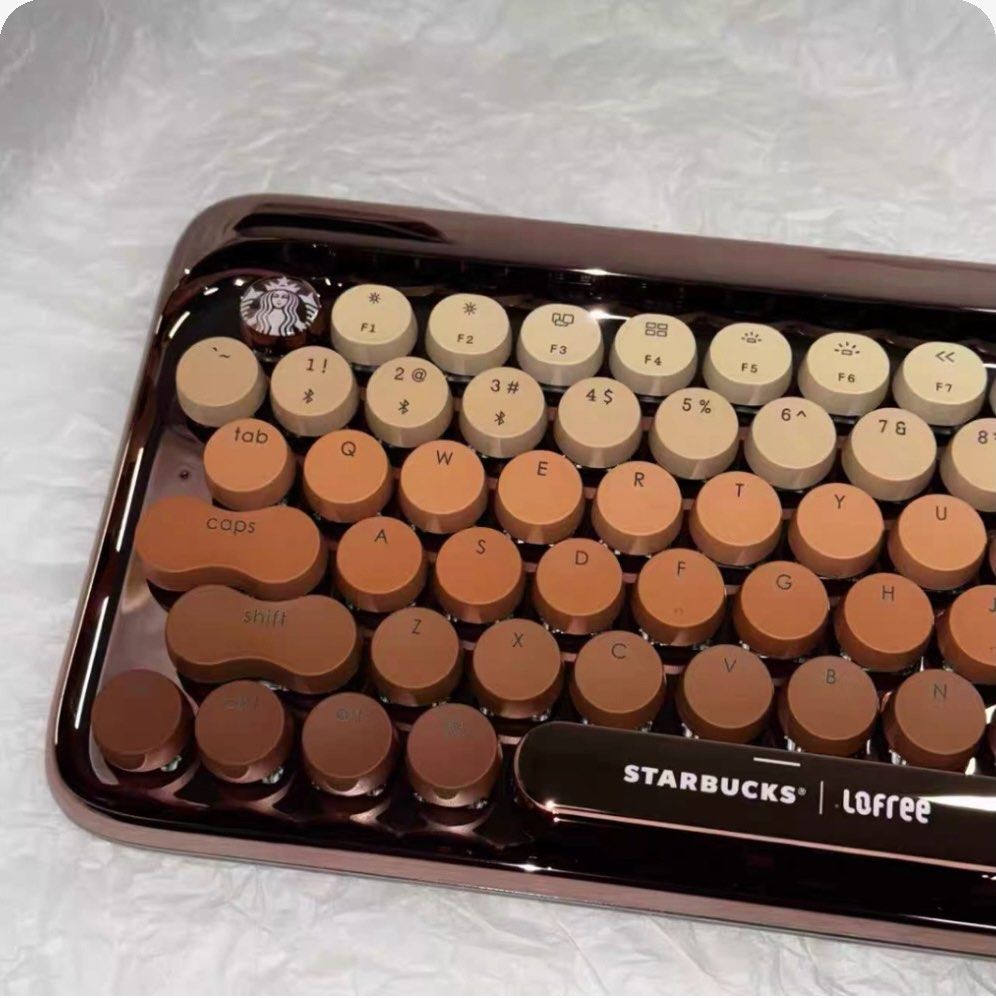 Starbucks x Lofree Retro Keyboard