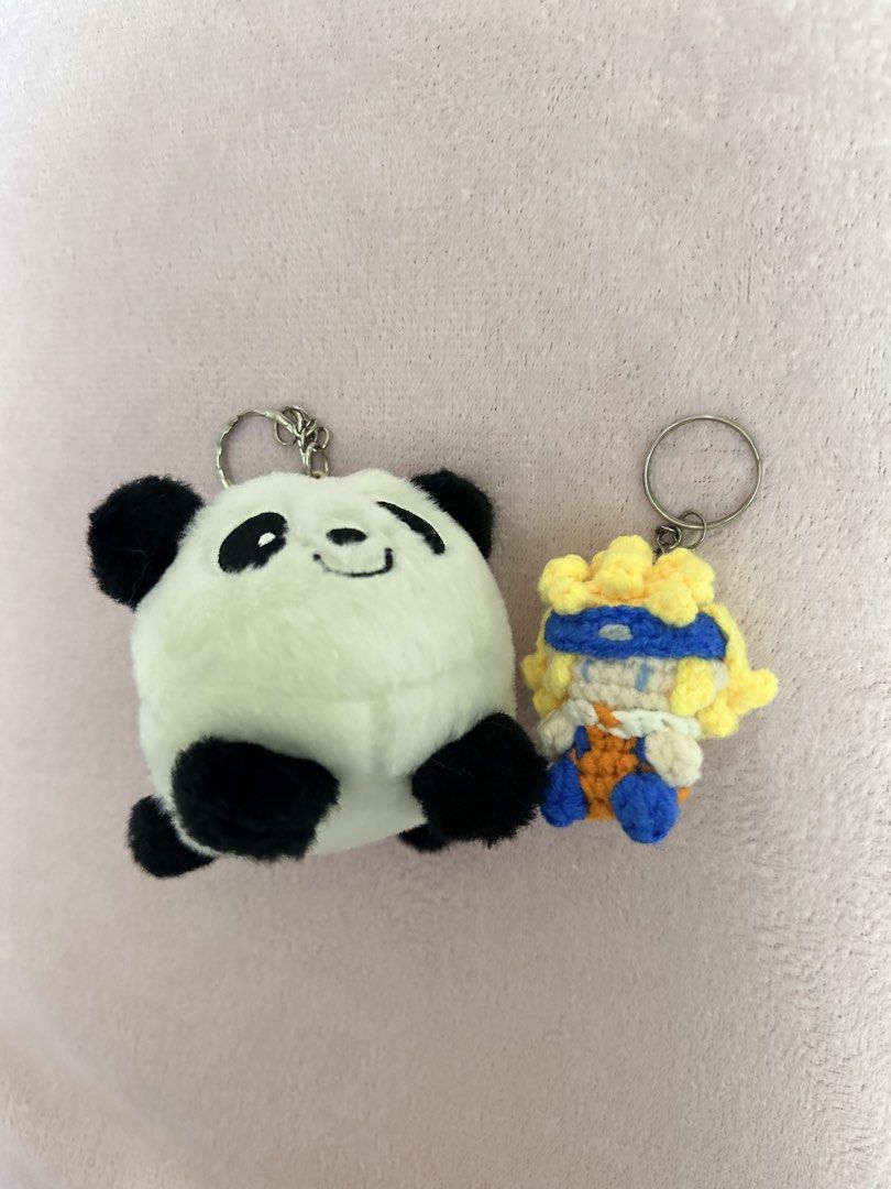 Take both! Blue Magic Panda + Crochet Naruto keychain (Category: Character Goods) located in Cebu City. Submitted by classicliterature (Listing ID 1425962528, Image 2). Description: .