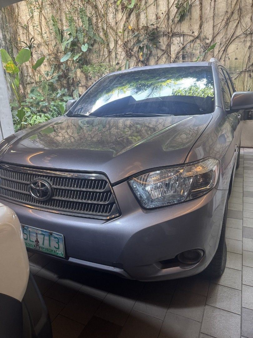 Toyota Highlander AWD Hybrid SUV Auto (Category: Used Cars) located in Bulacan. Submitted by mystore.168 (Listing ID 1425882757, Image 1). Description: 2008 Toyota Highlander Hybrid AWD American version full options.