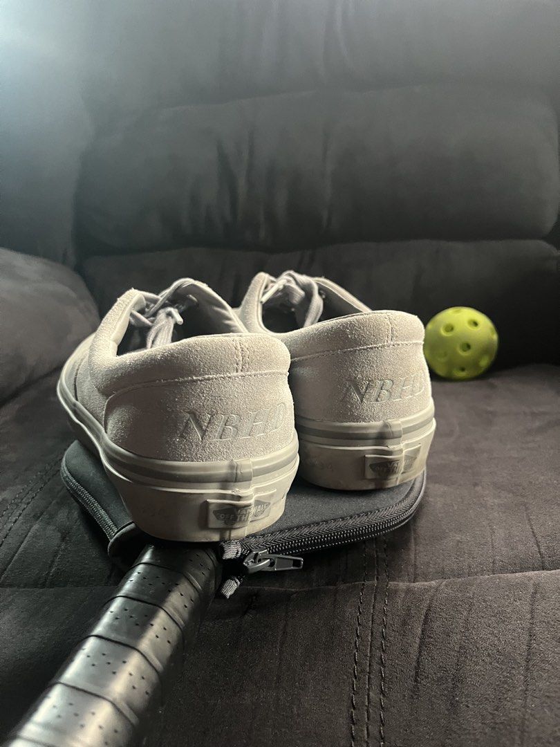 Vans Vault x Neighborhood (Category: Sneakers) located in Mandaluyong City. Submitted by philhenjac (Listing ID 1425883655, Image 3). Description: - Vans Vault x Neighborhood - Pastel Grey - US 9 (no box, personal use) - 9.5/10 condition - used twice - Bought @ SM Megamall.