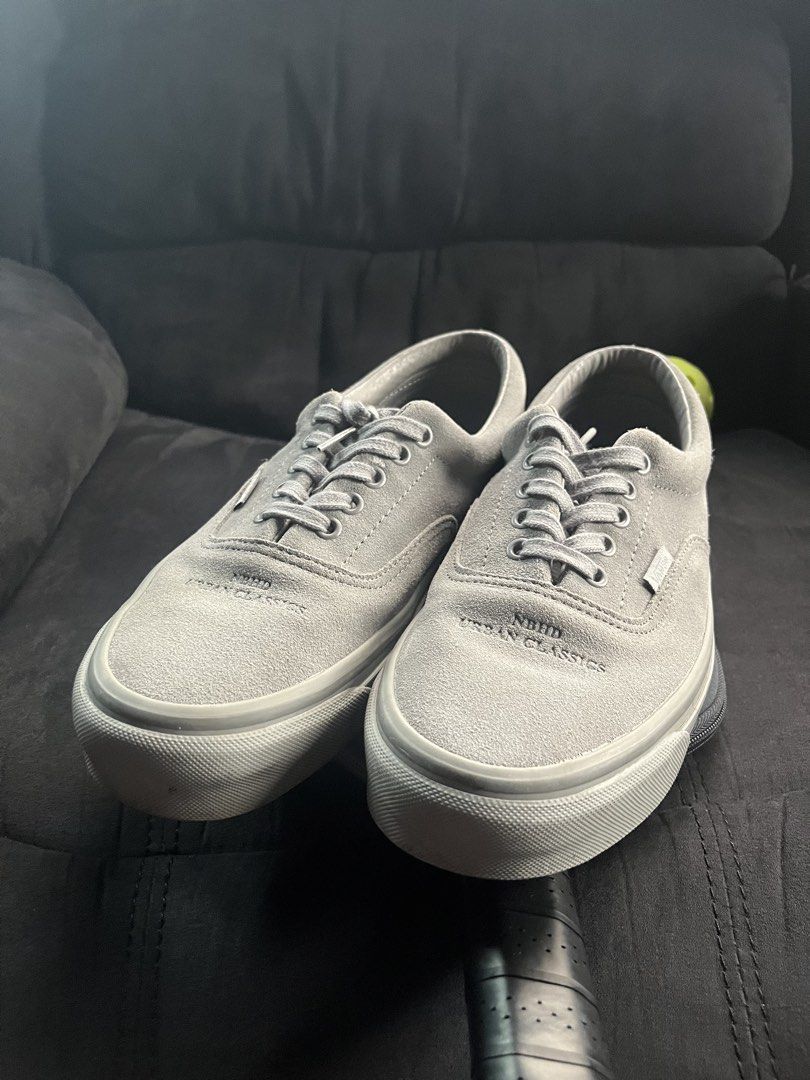 Vans Vault x Neighborhood (Category: Sneakers) located in Mandaluyong City. Submitted by philhenjac (Listing ID 1425883655, Image 2). Description: - Vans Vault x Neighborhood - Pastel Grey - US 9 (no box, personal use) - 9.5/10 condition - used twice - Bought @ SM Megamall.