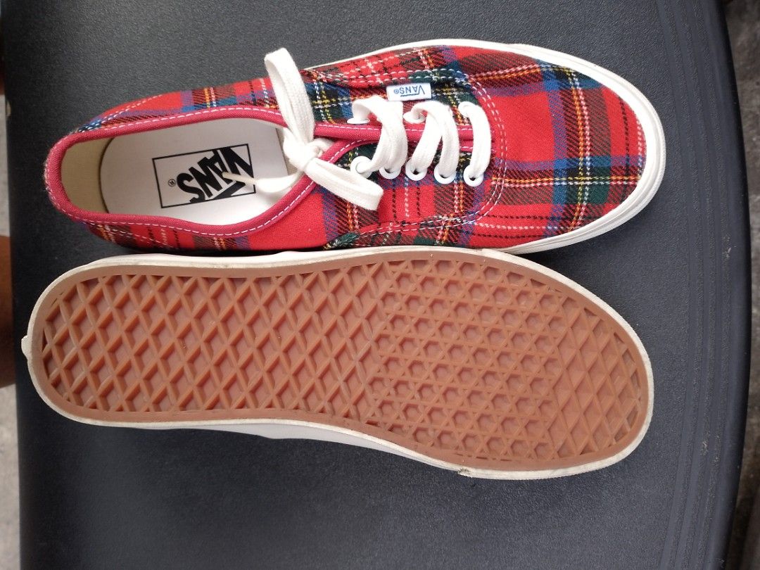 Vans Vault x Pendleton Authentic 44 DX Red Plaid (Without Box) (Category: Sneakers) located in Las Pinas. Submitted by vlink08 (Listing ID 1425895249, Image 2). Description: .