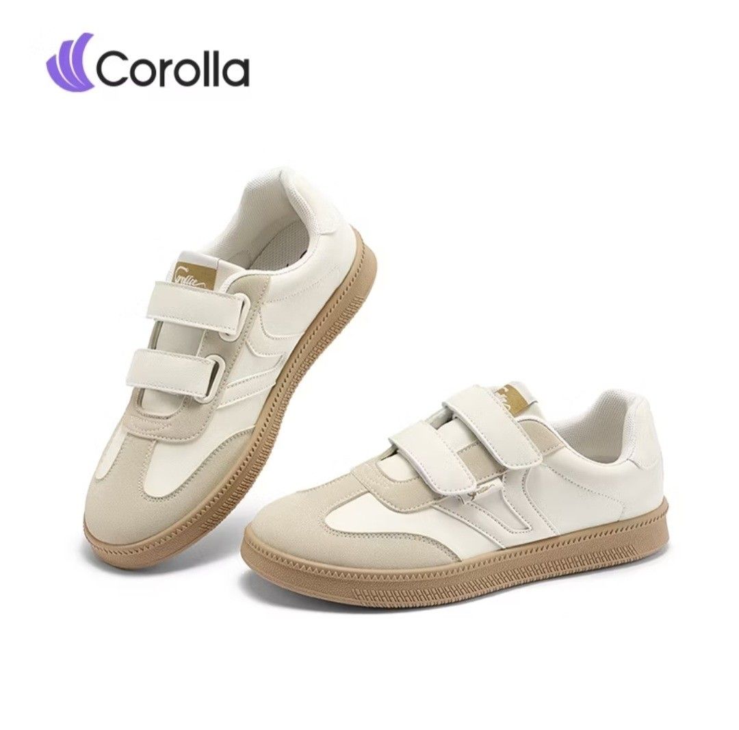 Velcro Khaki Sneakers (Category: Sneakers) located in Pasay City. Submitted by ShopWithCat (Listing ID 1425934453, Image 1). Description: Hey loves! 💕 I’m doing a wardrobe cleanse and letting go of most of my favorite pieces. Everything here is in great condition, either brand new or lightly used, and ready to make someone else’s OOTD shine. ✨ 🛍️ Please note: Payment first policy. Will reserve the item to the person who send the payment first. 