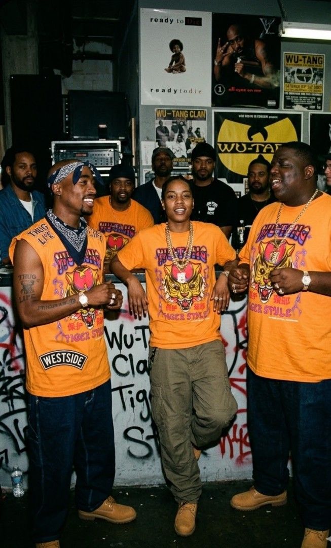 Wutang Clan Tiger Smile Tee (Category: Tshirts & Polo Shirts ) located in Cabuyao City. Submitted by THRIFTHITS (Listing ID 1425971540, Image 2). Description: Wutang Clan Tiger Smile 🐯🐅 (Official) Excellent Asnew 20-21x27 Mine 380‼️ Direct Message me and Add for fast Transaction ty .