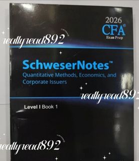 包順豐 2026 CFA Level 1 /2 / 3 Kaplan Schweser Notes Qbank Practice Exams ...