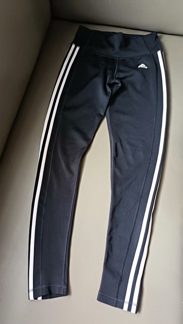 Adidas Climalite Leggings with Stripes (Category: Activewear) located in Quezon City. Submitted by lorenzralph (Listing ID 1426048772, Image 2). Description: Sale!! Take All" Brand new Small of Adidas Essential 3stripes Climalite Leggings for Women.. *Loc. Cubao QC..