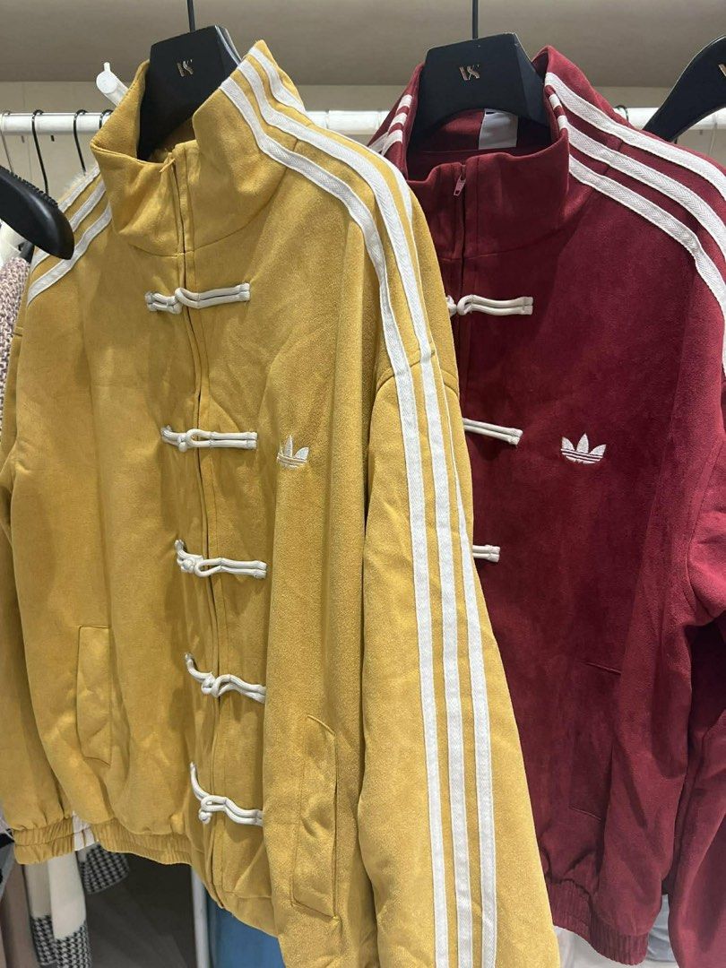Adidas Track Jacket with Chinese Knot Buttons (Category: Coats, Jackets and Outerwear) located in Manila. Submitted by xiecole (Listing ID 1426031628, Image 1). Description: .