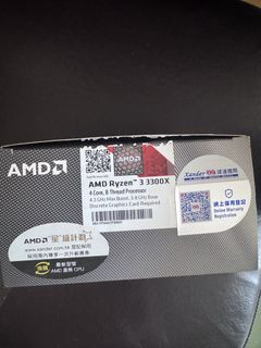 AMD Ryzen 3 3300X Processor470588636393656320