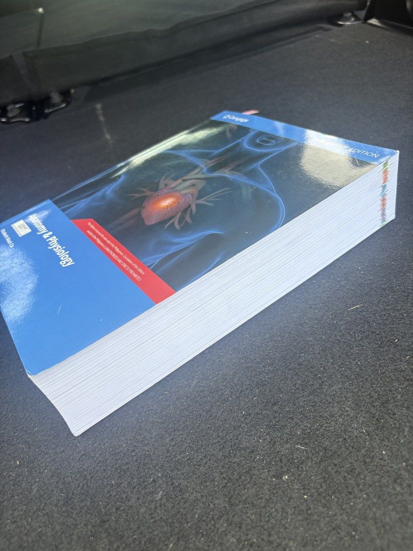 Anatomy and Physiology Book (Category: Textbooks) located in Angeles City. Submitted by thevinsel (Listing ID 1426078395, Image 3). Description: TEXTBOOK ONLY no lab manual included no writings / no name on book buyer will shoulder SF (can do via lbc COP - sf only; 95-130 sf pickup at your lbc branch) .