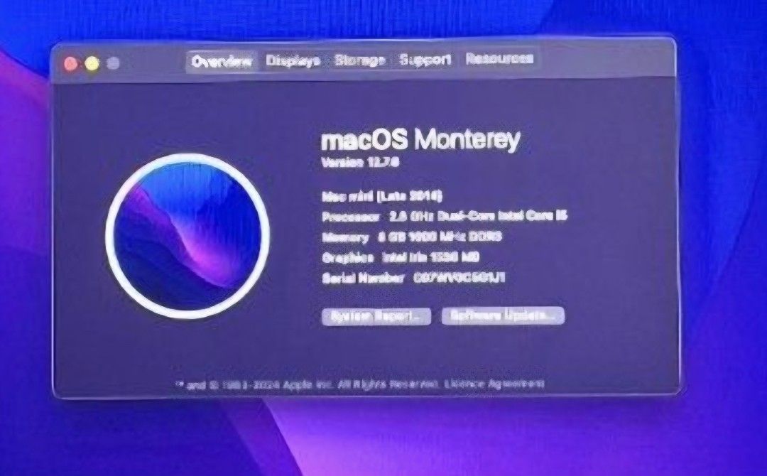 Apple Mac Mini (Late 2014) - macOS Monterey65716993438849111