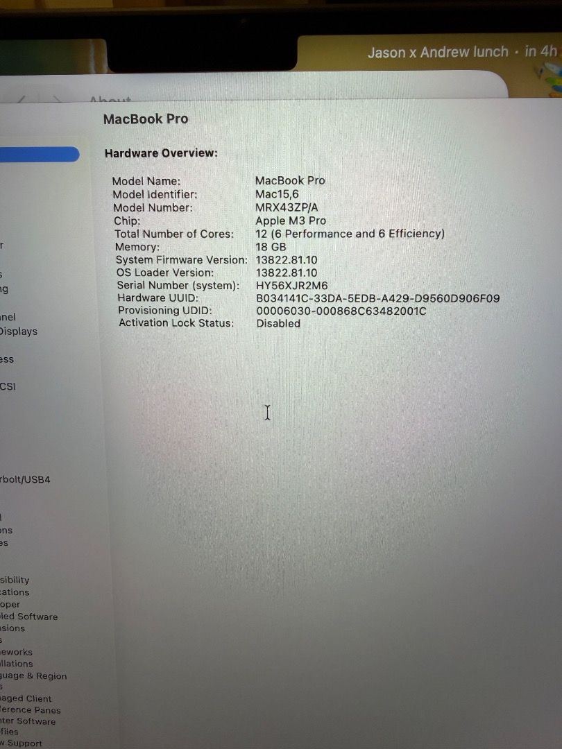 Apple MacBook Pro 14-inch (M3 Pro)405919075895224322