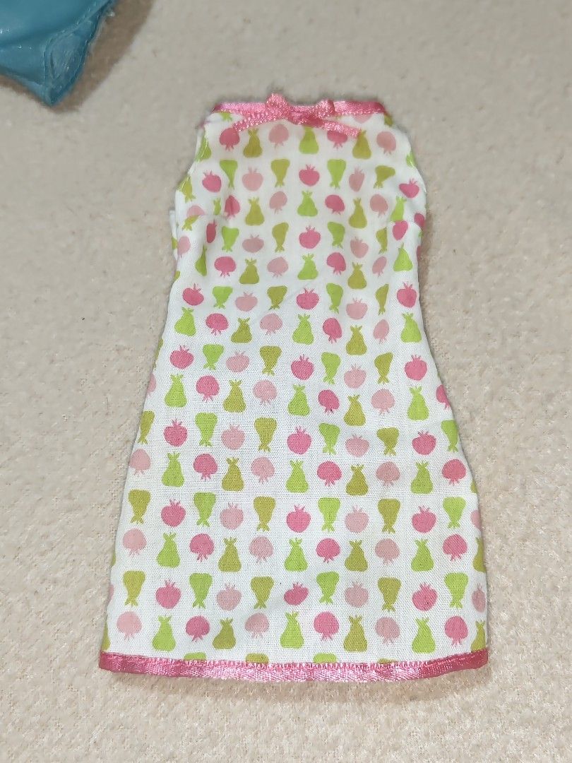 Barbie Fruit Print Dress (Category: Kids Toys) located in Quezon City. Submitted by .goldieefisshhh. (Listing ID 1426141601, Image 1). Description: Good condition, no flaws. Preloved please manage your expectations. WYSIWYG.