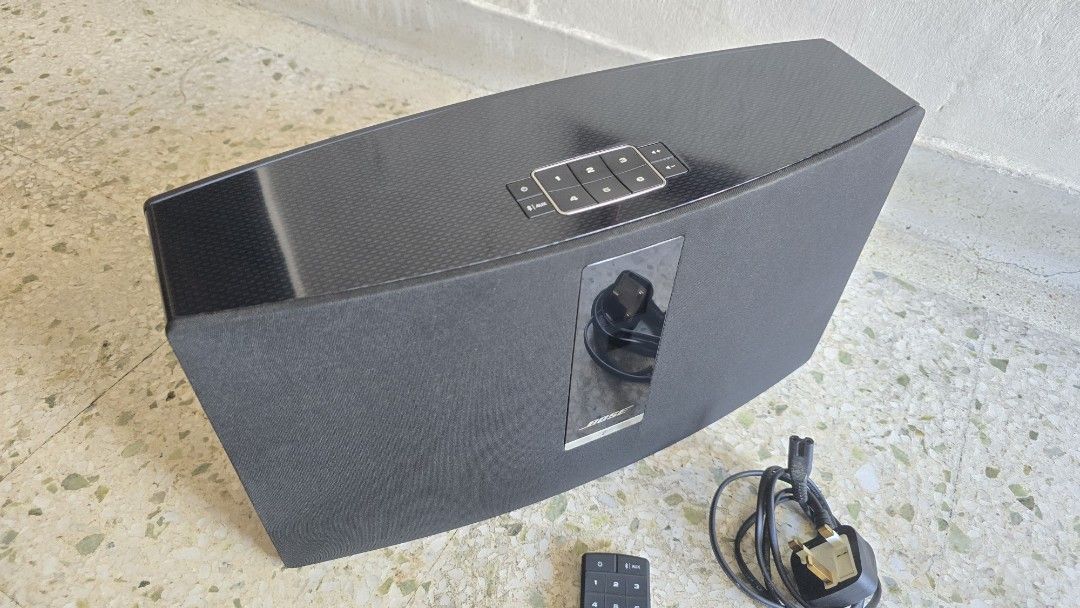 Bose SoundTouch 30 Wireless Music System (Category: Soundbars, Speakers & Amplifiers) located in San Miguel. Submitted by rrshopstore (Listing ID 1426010303, Image 1). Description: Bose SoundTouch 30 Series III (220V) Bluetooth Php23.5k Plug and play. San Miguel, Bulacan..