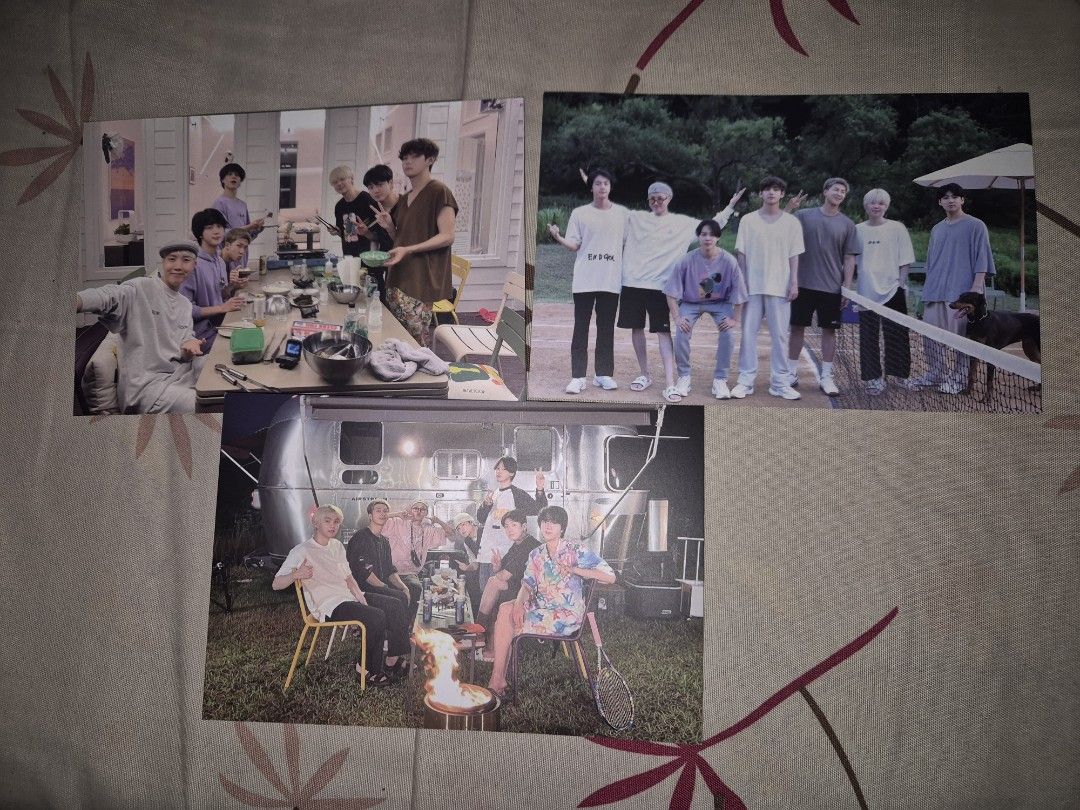 BTS In The Soop Official Acyrlic Set (Category: K-Wave Merchandise) located in Muntinlupa City. Submitted by el_dritchknight (Listing ID 1426139815, Image 2). Description: > ✅ Complete with box > ✅ Group postcards (3 pcs) > ✅ Acrylic photo stand > 🔥 Official HYBE merchandise > 📍 Muntinlupa | GCash / meetup > 💰 ₱ negotiable > DM to inquire! 😊.