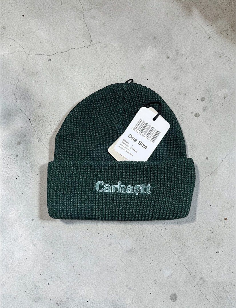 Carhartt WIP Pond Beanie (Category: Caps & Hats) located in Tarlac. Submitted by softserve.ph (Listing ID 1426108867, Image 1). Description: Carhartt WIP Pond Beanie Brandnew & Authentic Meet up / LBC Shipping.