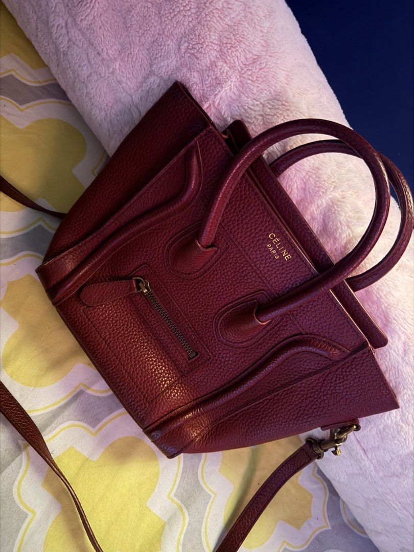 Celine Luggage Nano Handbag (Category: Luxury Bags & Wallets) located in Manila. Submitted by pinkismyhappycolor (Listing ID 1426034560, Image 3). Description: .
