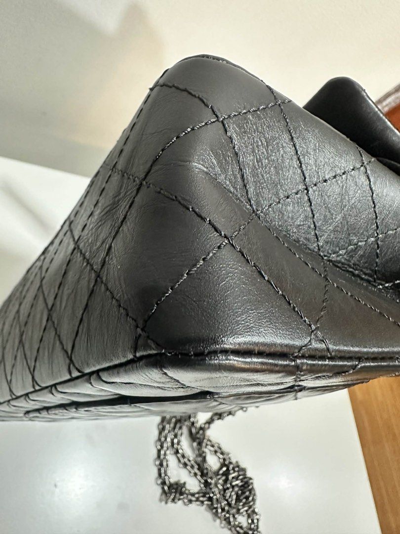 Chanel (Category: Luxury Bags & Wallets) located in Manila. Submitted by keithhh16 (Listing ID 1426035317, Image 3). Description: Reissue Small in Black Aged Calfskin Leather and Ruthenium Hardware (Microchip) Php 378,000.