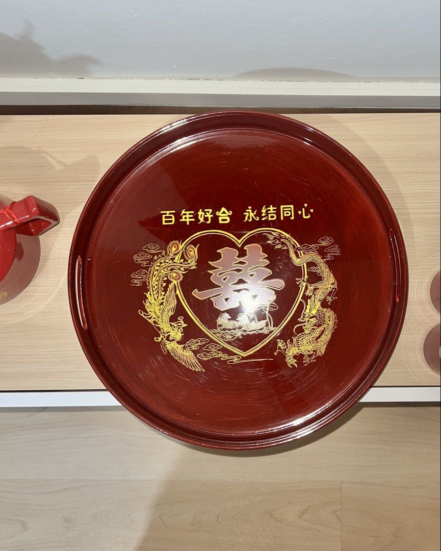 Chinese Wedding Tea Set with Tray479047952766740486