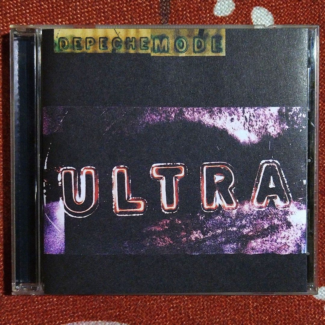 Depeche Mode - Ultra CD Album (Category: CDs & DVDs) located in Taguig. Submitted by znarfscriber (Listing ID 1426143186, Image 1). Description: Depeche Mode's "Ultra" album on CD. Features tracks like "Barrel of a Gun," "Home," and "Useless." Includes the original CD case and booklet with lyrics and band photos. Cover: EX Media: NM RFS: Decluttering/Need Funds.