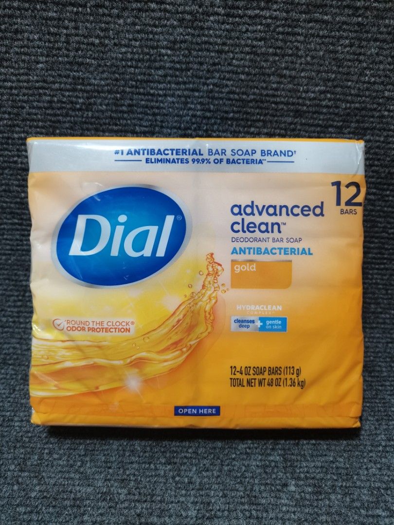 Dial Advanced clean antibacterial soap 12 bars (Category: Bath) located in Manila. Submitted by misunderstood00 (Listing ID 1426116439, Image 2). Description: .