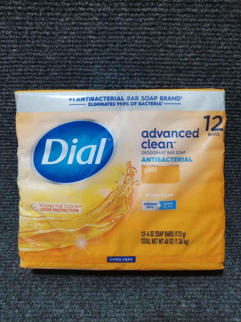 Dial Advanced clean antibacterial soap 12 bars (Category: Bath) located in Manila. Submitted by misunderstood00 (Listing ID 1426116439, Image 3). Description: .