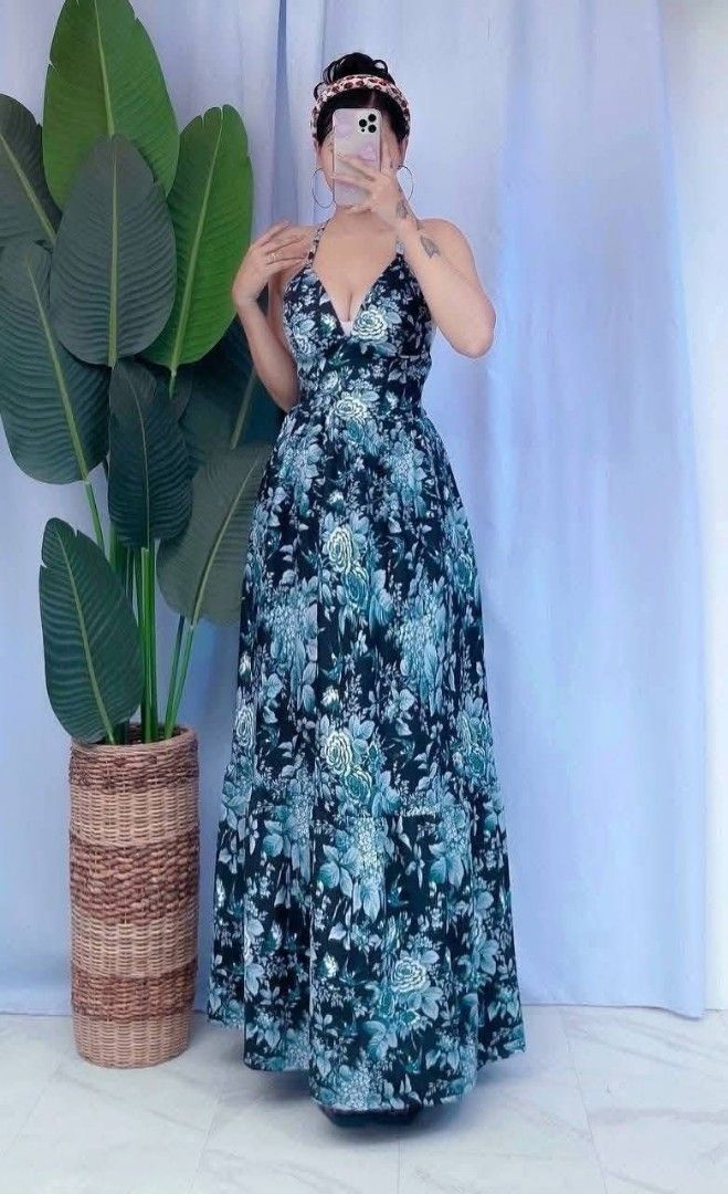 DING PRINTED MAXI DRESS (Category: Dresses) located in Cainta. Submitted by agirlnamedkatkatII (Listing ID 1426082797, Image 1). Description: DING PRINTED MAXI DRESS P300.00 FREESIZE CAN FIT FROM SMALL-LARGE FABRIC: JO SOFT CREPE FABRIC NOTE: PLEASE PROVIDE 2ND AND 3RD COLOR OPTIONS.