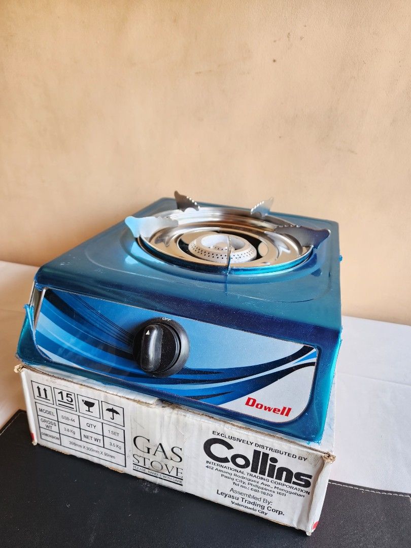 Dowell Single Burner Gas Stove (Category: Cookers) located in Paranaque City. Submitted by purpleoutbox_ph (Listing ID 1426071794, Image 3). Description: 🏷 FOR SALE DOWELL SINGLE BURNER GAS STOVE Price: ₱ 1,000 RFS: Received as a raffle prize and it’s just taking up space at home. - Complete and with box few damages - Unboxed, but the item is brand new. - Still in good condition, as shown in the photos. Please refer to the posted photos to see t