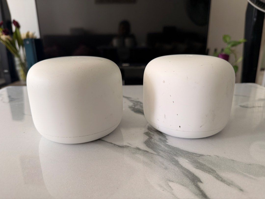 Google Nest Wifi mesh router system, Furniture & Home Living, Home ...