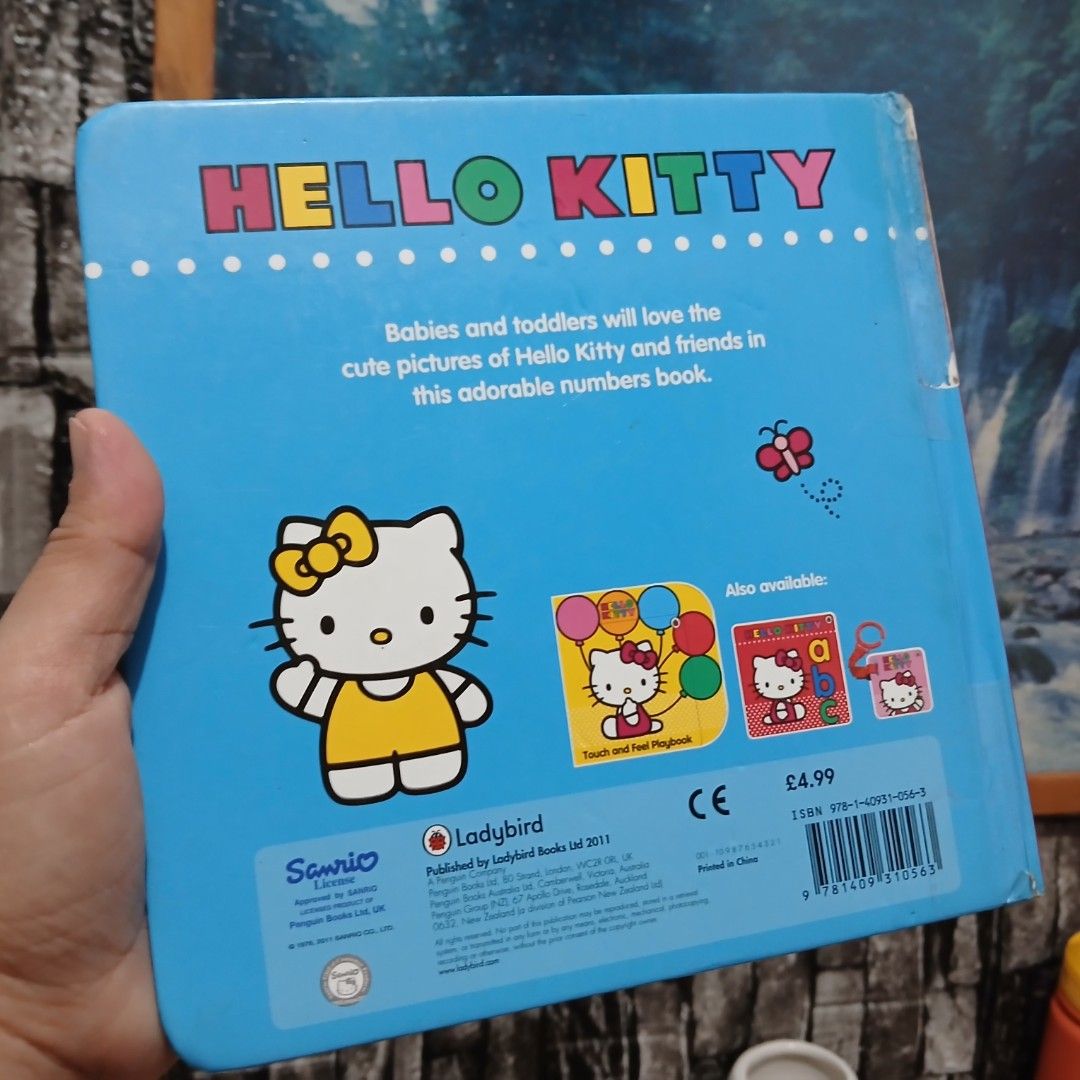 Hello Kitty 123 Numbers BoardBook (Category: Children's Books) located in Manila. Submitted by dories12d57986 (Listing ID 1426150708, Image 3). Description: Preloved boardbook for toddlers in Good condition .