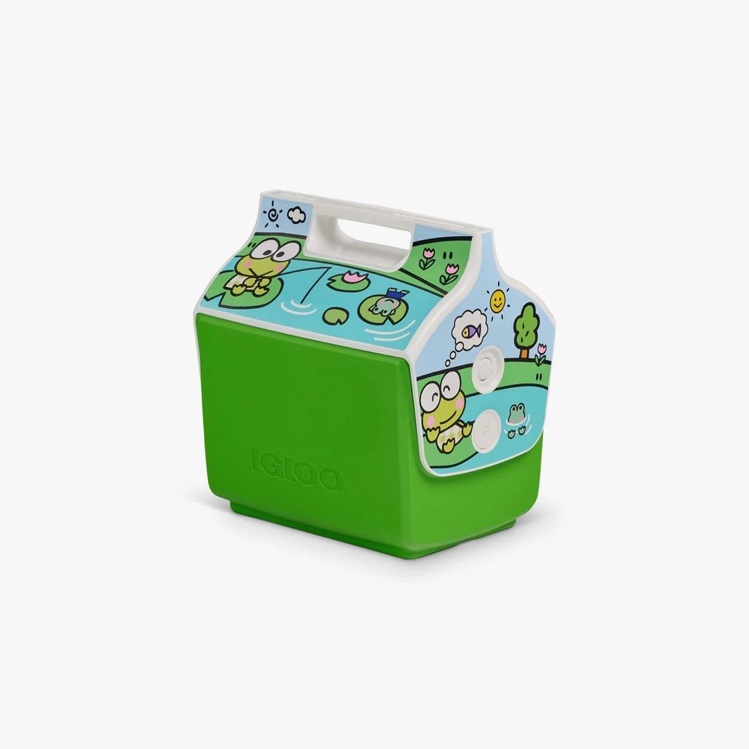 Igloo Playmate Keroppi Cooler (Category: Food Organization & Storage) located in Quezon City. Submitted by unicornmanila (Listing ID 1426048467, Image 3). Description: 💟 IGLOO x Keroppi™ Little Playmate 7 Qt Cooler 💟 Preorder - ETA July 💟 50% down payment only.