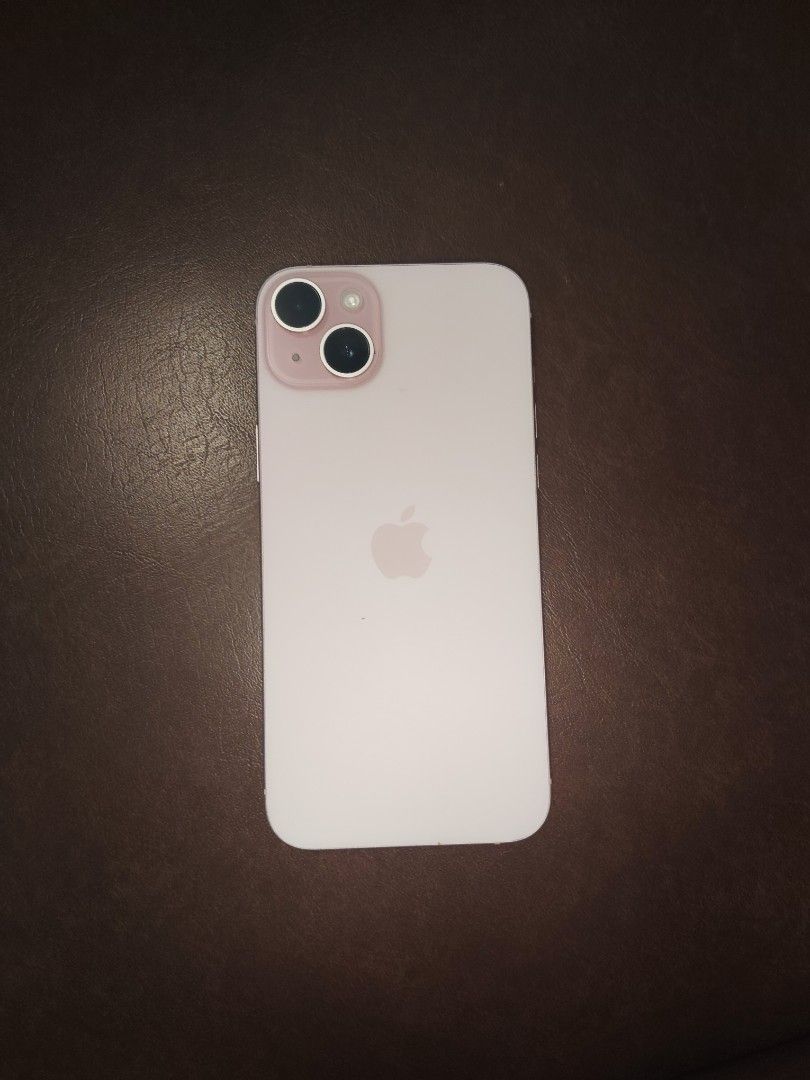 Iphone 15 Plus Pink, 128 GB (Category: iPhone 15 Series) located in Cavite. Submitted by http.shemaiah.io (Listing ID 1426141384, Image 1). Description: Slightly negotiable -Iphone 15 Plus 128 GB -83% Battery Health -No Dents -No scratches -PM for more details.