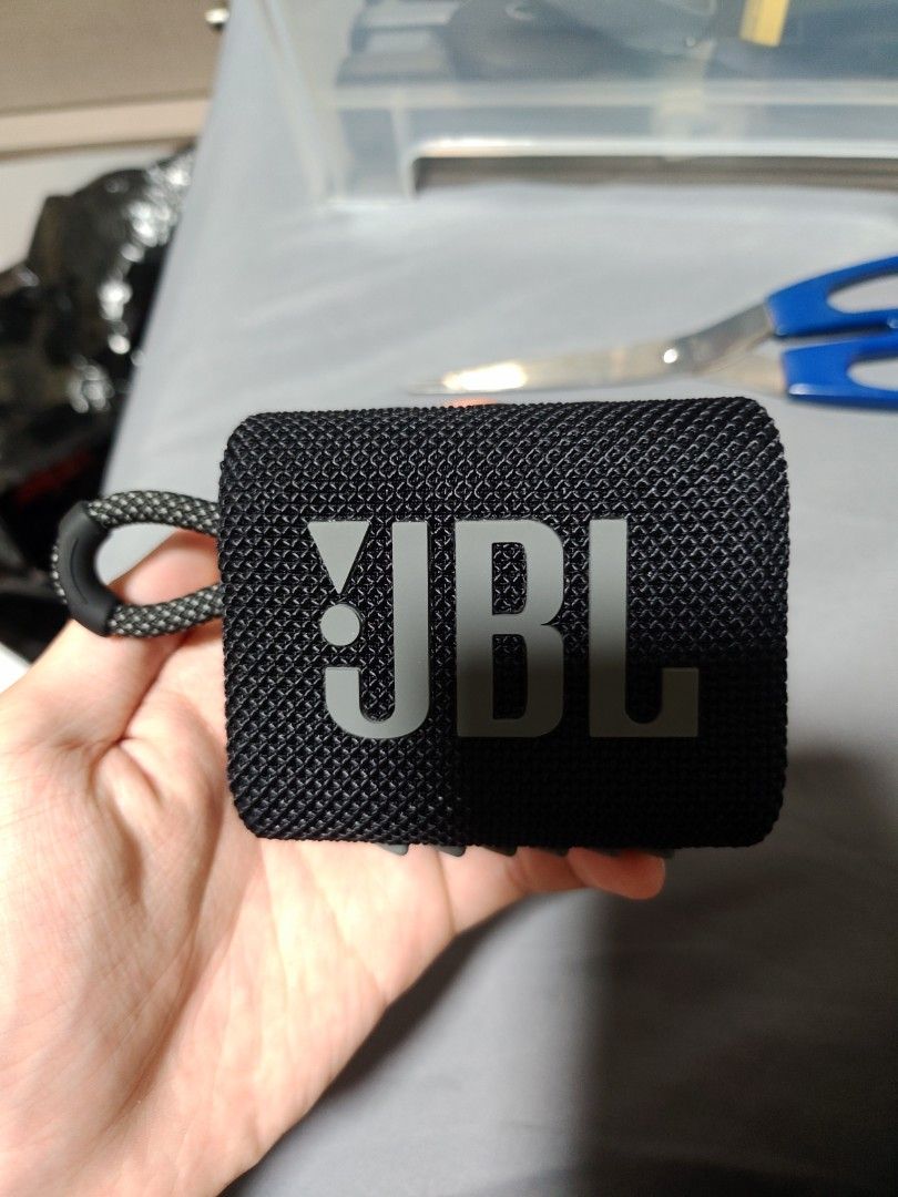 JBL Go 3 Portable Bluetooth Speaker - Black