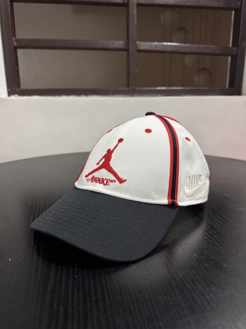 Jordan Awake Collab Cap (Category: Caps & Hats) located in Manila. Submitted by lessstuffstudio (Listing ID 1426032896, Image 1). Description: Authentic Jordan X Awake Collaboration Cap Bought in glorietta during the awake release Strap back Used once but like new 800 only negotiable for sure buyers.