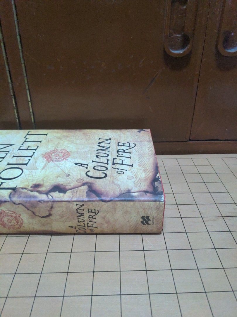 Ken Follett, A Column of Fire HB (Category: Storybooks) located in Baguio. Submitted by fosterthe (Listing ID 1426077680, Image 3). Description: 3rd Kingsbridge novel Hardcover Good to Very good condition Dust jacket wear Yellowed pages GCASH/LBC/JNT Available if not sold or reserved (obviously).