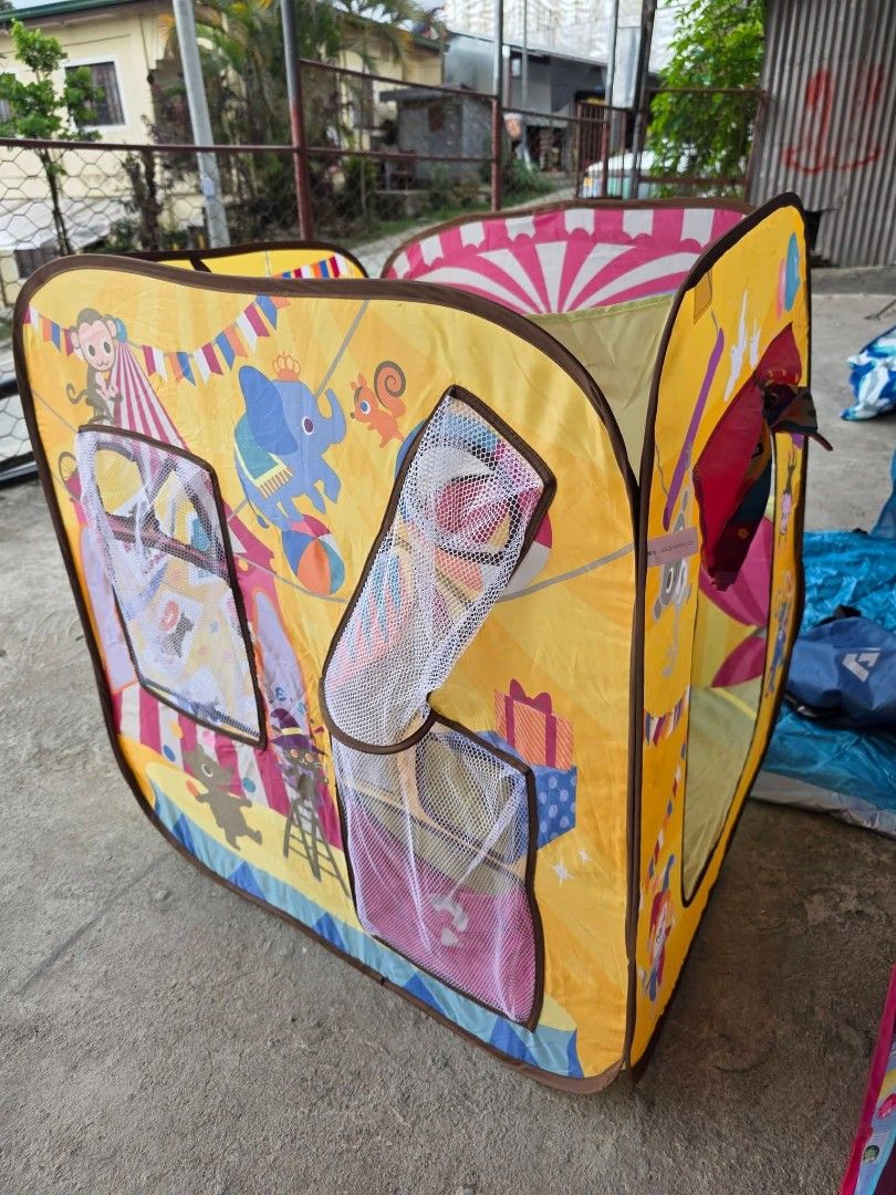 Kids Play Tent (Category: Infant Playtime) located in Sablan. Submitted by gongonshelley12 (Listing ID 1426125926, Image 3). Description: PRICE 500 JAPAN ITEMS KIDDIE TENT.. GANDA PO NITO...