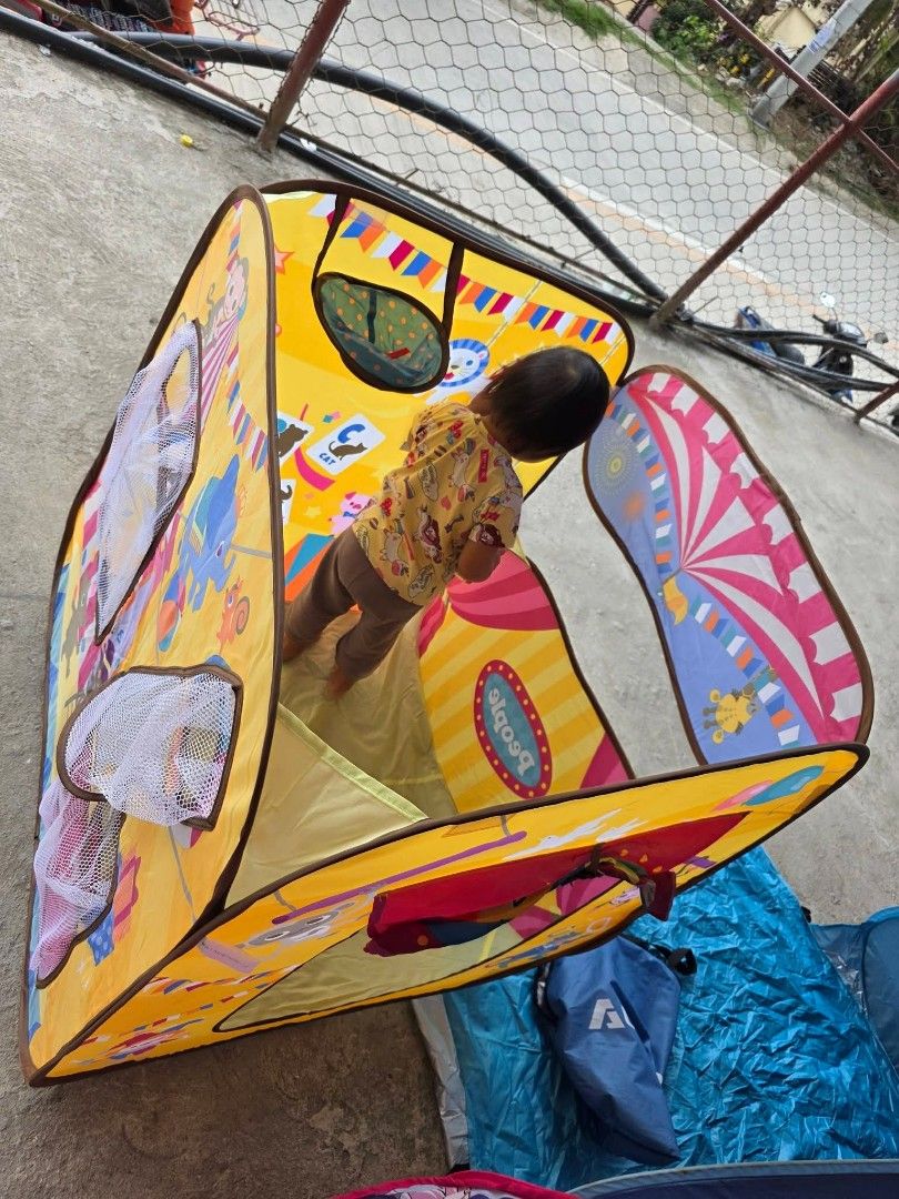 Kids Play Tent (Category: Infant Playtime) located in Sablan. Submitted by gongonshelley12 (Listing ID 1426125926, Image 2). Description: PRICE 500 JAPAN ITEMS KIDDIE TENT.. GANDA PO NITO...