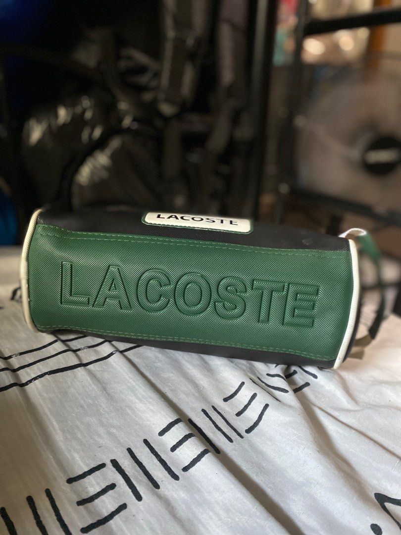 Lacoste Bag (Category: Luxury Bags & Wallets) located in Paranaque City. Submitted by d_clutterss (Listing ID 1426065987, Image 3). Description: - from hongkong - has minor flaws inside the bag only - rfs decluttering.