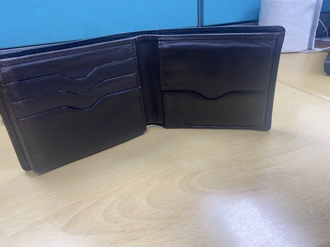 Lancel Leather Wallet Top Grain (Category: Luxury Bags & Wallets) located in Manila. Submitted by romel.pagkalinawan (Listing ID 1426045891, Image 3). Description: Lancel Paris Men Wallet Top grain leather Dark brown Bifold Orig price: EU130 or 8000 plus.