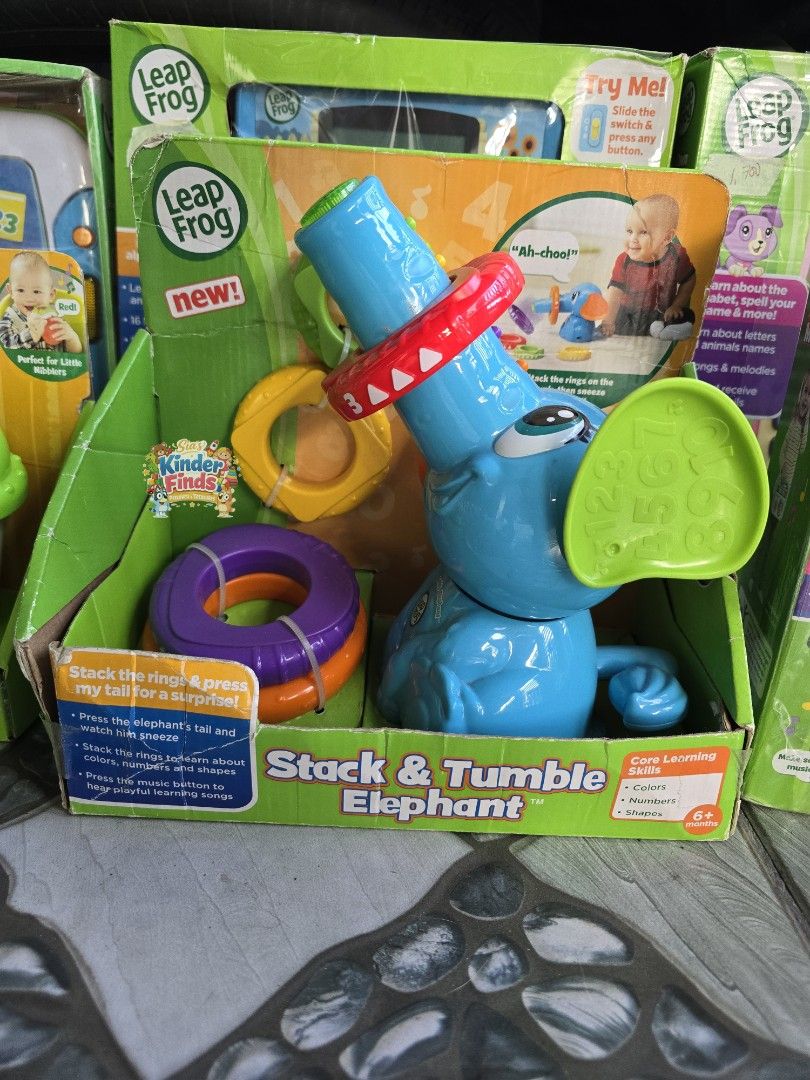Leapfrog (Category: Kids Toys) located in Imus. Submitted by chie0308 (Listing ID 1426006406, Image 3). Description: Brandnew Mall Pull Out Lower than SRP Price ✅️ Box/Packaging are dented/shattered ❗️ Nasa photo na po ang price. Paki-zoom na lang po ☺️ BOX/PACKAGING LANG PO ANG SIRA/MADUMI. PERO ANG ITEMS PO SA LOOB AY MAAYOS AT BRANDNEW ☺️ NO RETURN, NO REFUND POLICY PO TAYO. PUWEDE NIYO PO IPACHECK SA AMIN ANG ITEMS FOR ASSURANCE NA MAAYOS/WOR