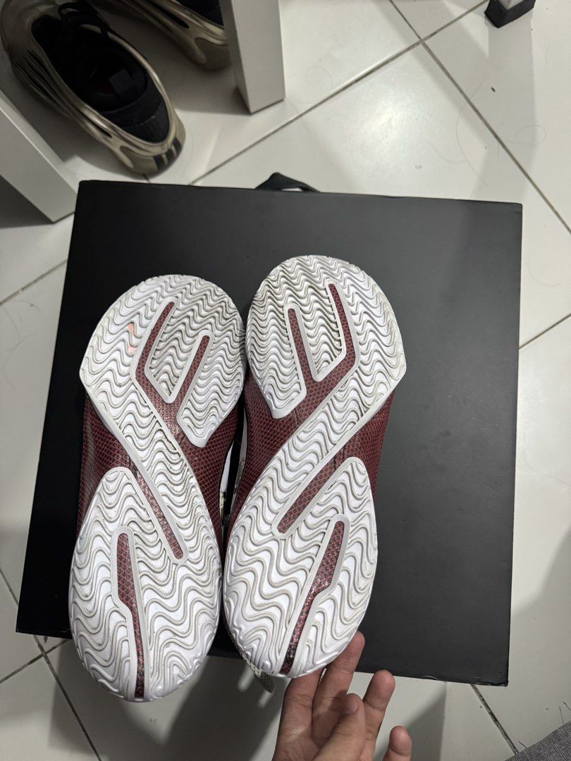 LEBRON 23 GRAND OPENING (Category: Sneakers) located in Manila. Submitted by escobear (Listing ID 1426102983, Image 2). Description: US 11 EU 45 UK 10 Used 3-4x on hardwood court (tabla) RFS di nagagamit willing to clean sole for you meetups/delivery.