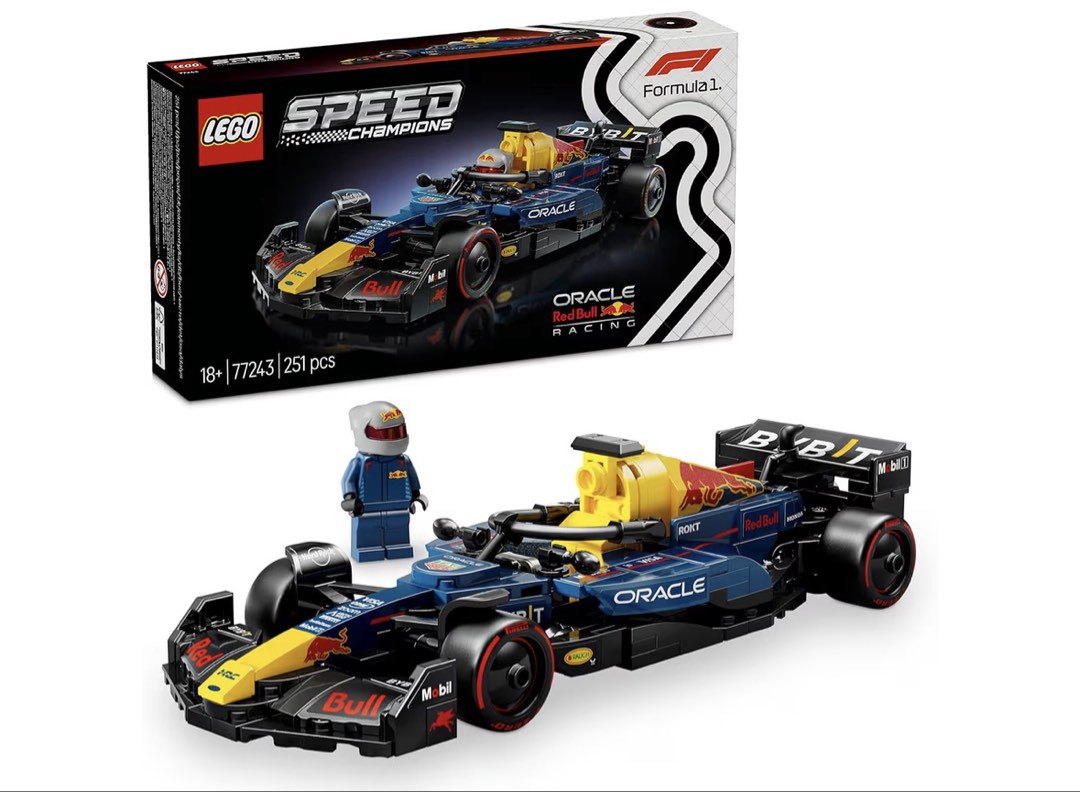 LEGO 77243 Speed Champions Oracle Red Bull Racing RB20 F1 Race Car ...