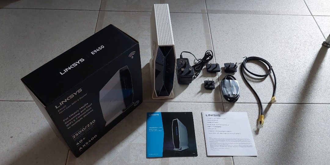 Linksys EX9450 WiFi 6 Router480306621370214402