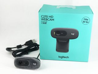 Logitech C270 HD 720p Noise-Cancelling Microphone Webcam
