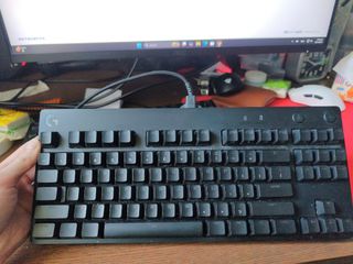 Logitech G Pro Mechanical Keyboard, Blue Switches