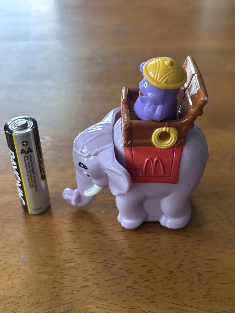 McDonald's Grimace Elephant Toy (Category: Plushies & Soft Toys) located in Calamba. Submitted by cur8d (Listing ID 1426093403, Image 2). Description: .