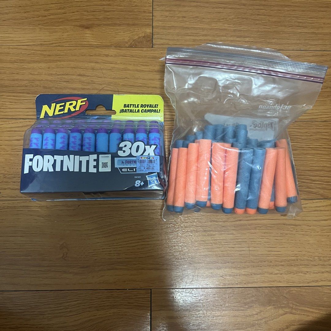 Nerf Fortnite elite refill set (Category: Action & Battle Toys) located in Quezon City. Submitted by dizzychim (Listing ID 1426163166, Image 1). Description: .