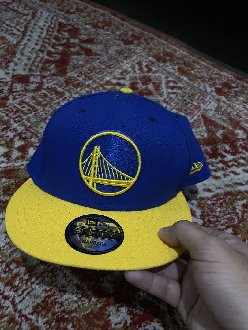 New Era Golden State Warriors 9Fifty Snapback Cap (Category: Caps & Hats) located in Dumaguete. Submitted by raspberrypepsi (Listing ID 1426129766, Image 1). Description: Never used Bought for 1800 No visible flaws Negotiable + Shipping Fee.